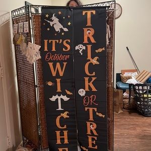 5/$25 👻🎃Halloween banners. OBO